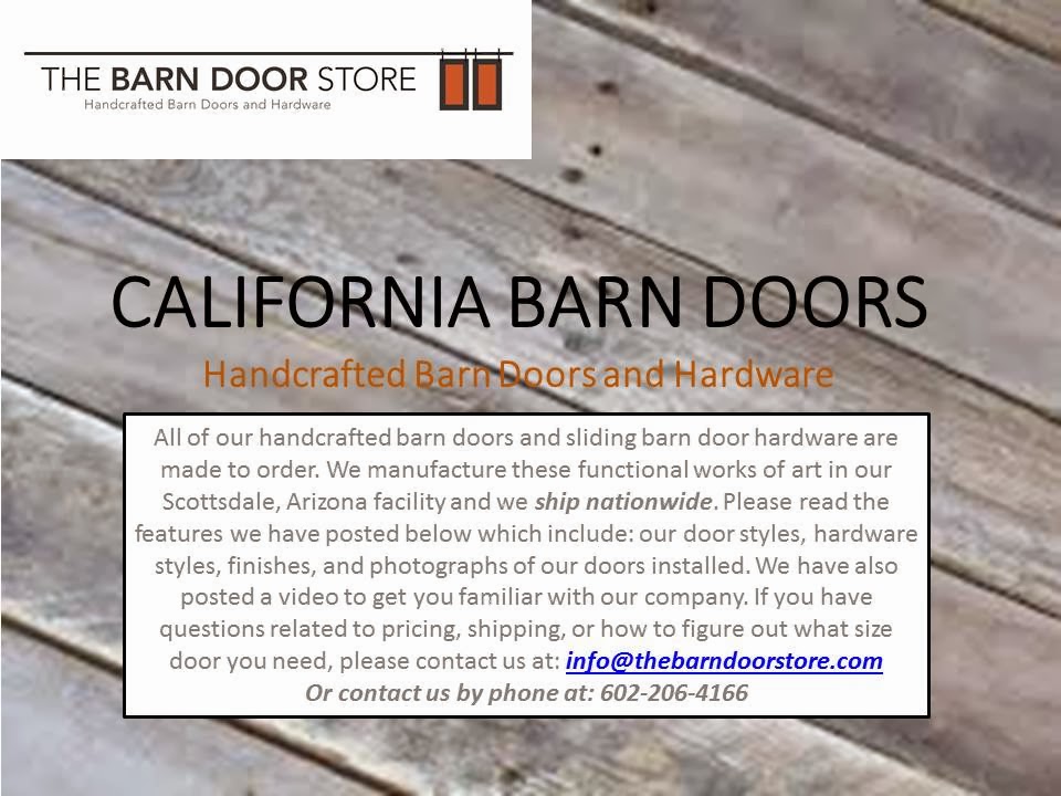 California Barn Doors