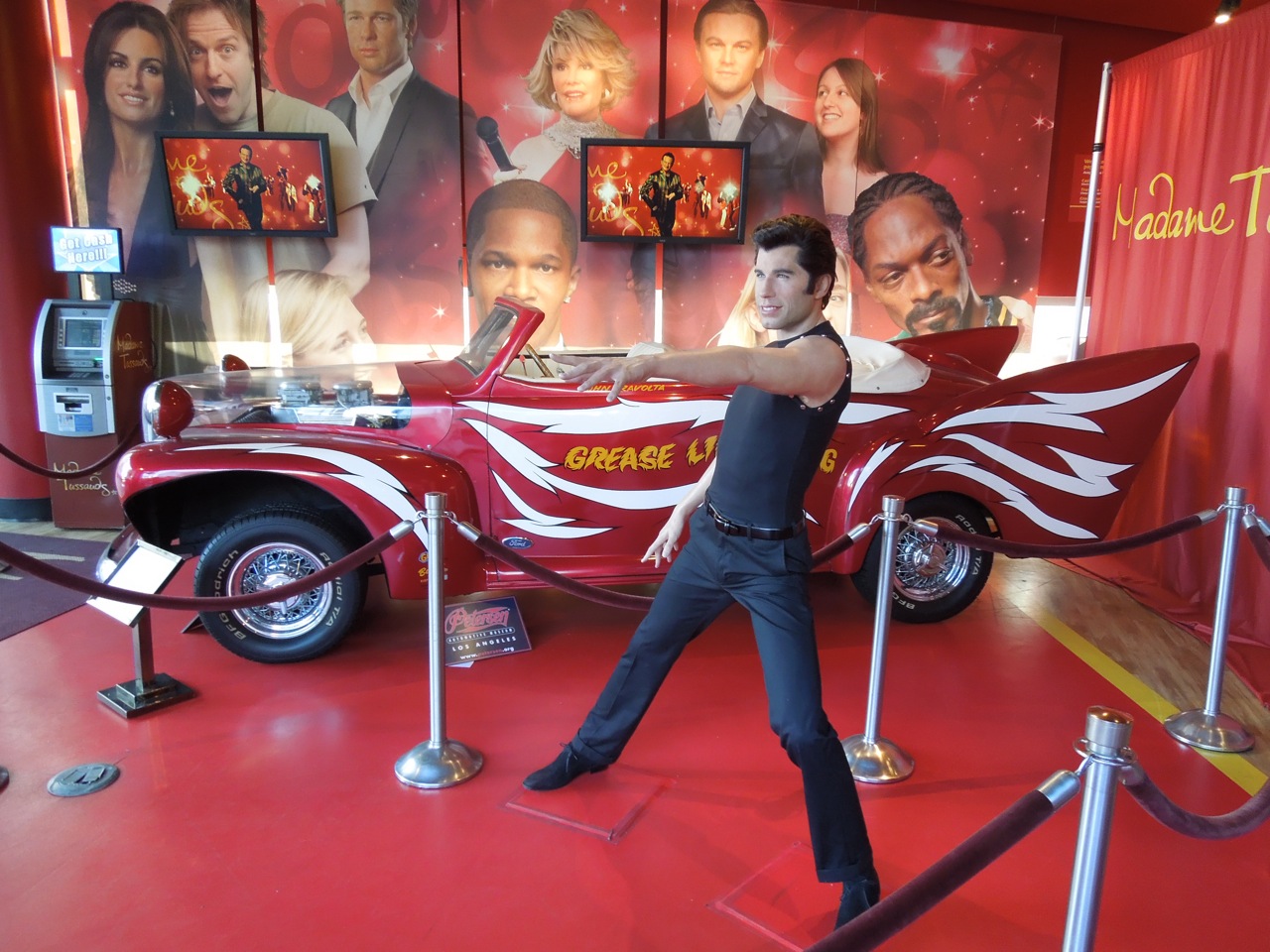 Hollywood Movie Costumes and Props: Grease Lightning car from Grease on  display...
