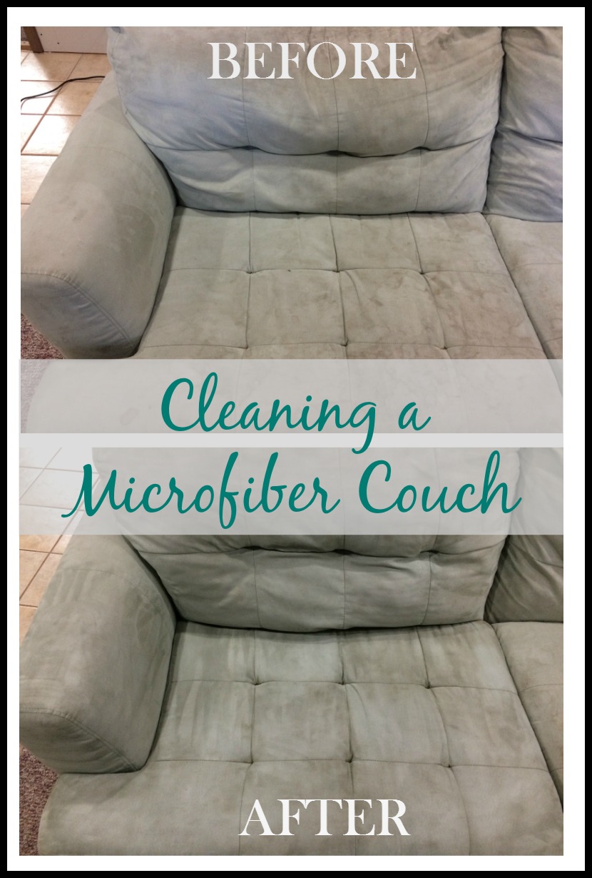Real Girl S Realm Cleaning A Microfiber Couch