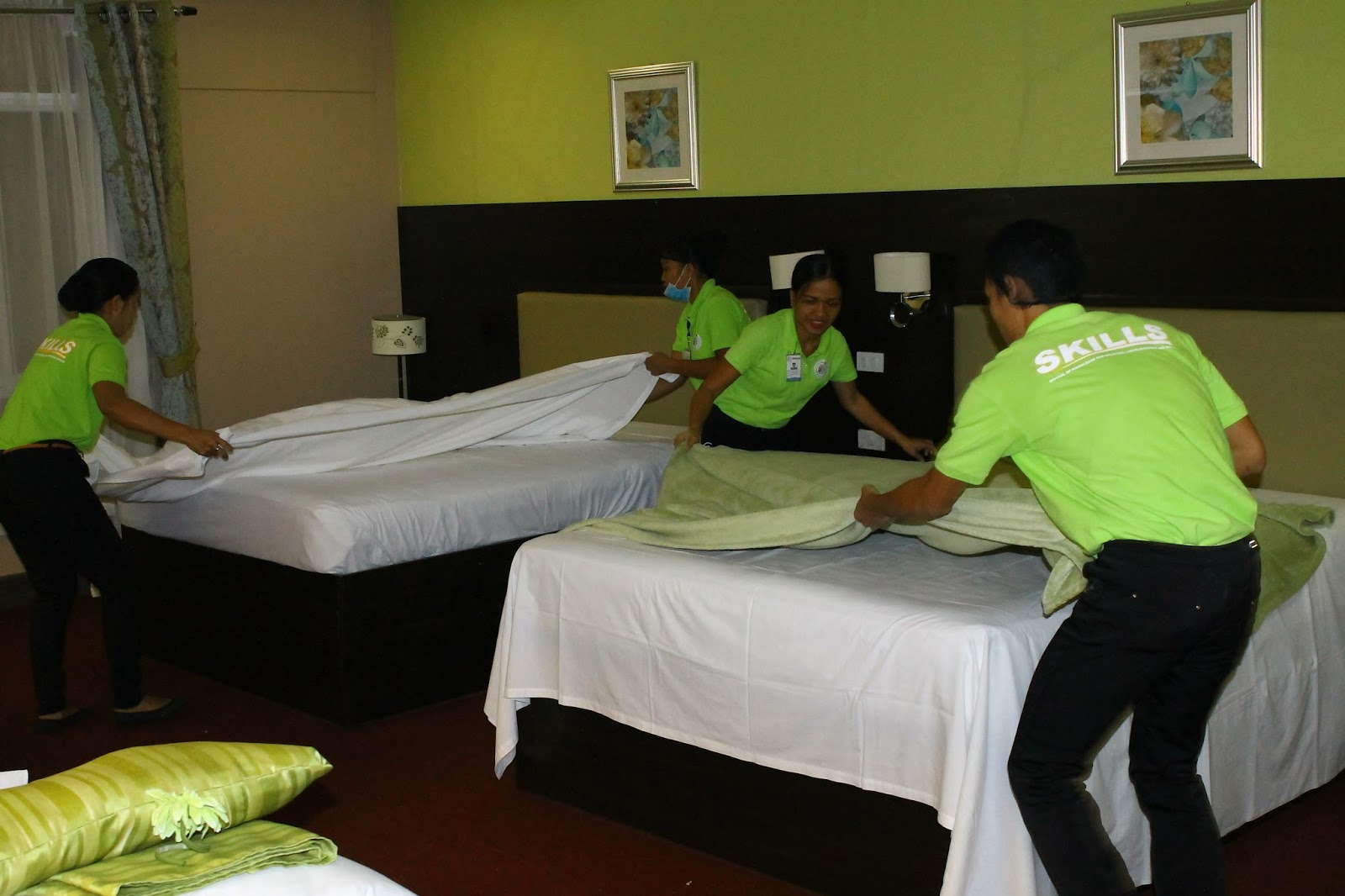 27 PSEFISKILLS Housekeeping NC II Students from the Municipality of