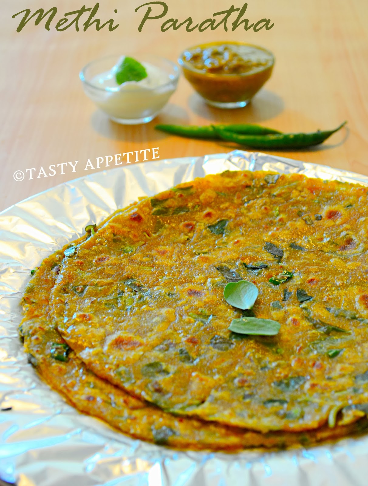 METHI PARATHA / FENUGREEK PARATHA RECIPE / STEP BY STEP