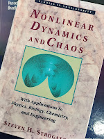 Nonlinear Dynamics and Chaos, by Steven Strogatz, superimposed on Intermediate Physics for Medicine and Biology.