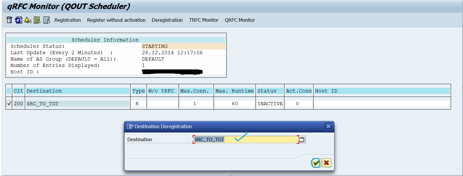 TECHSAP qRFC with Outbound Queue & Inbound Queue between two