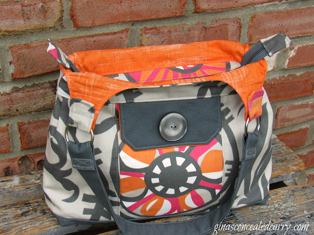 fabric concealed carry purse