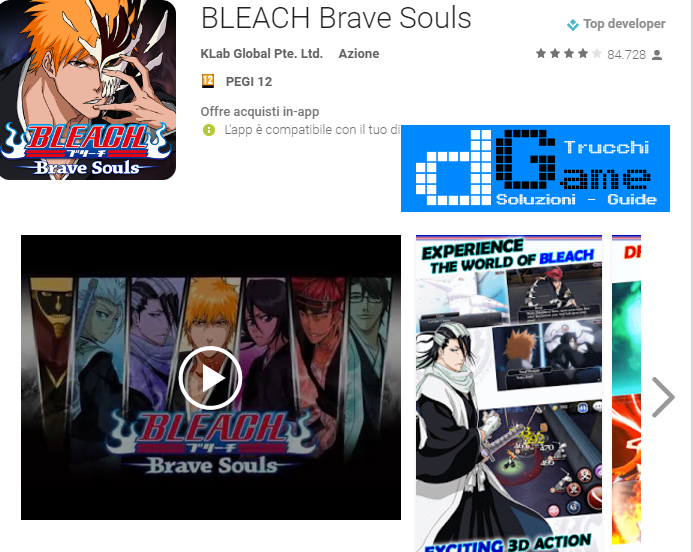 Trucchi Bleach: Brave Souls Mod Apk Android  v4.0.2