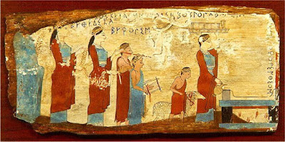 Τι σημαίνει η έκφραση «του έσυρε τα εξ αμάξης» και τι σχέση έχει με τα Ελευσίνια Μυστήρια. Η κόντρα των «γνήσιων» Αθηναίων με τους «αλλόθρησκους» και οι μεταξύ τους βρισιές...