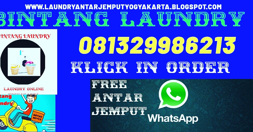 Laundry antar jemput yogyakarta