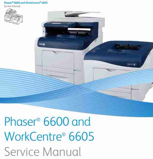 Xerox Phaser 6600 Service Manual - Download Service Manual