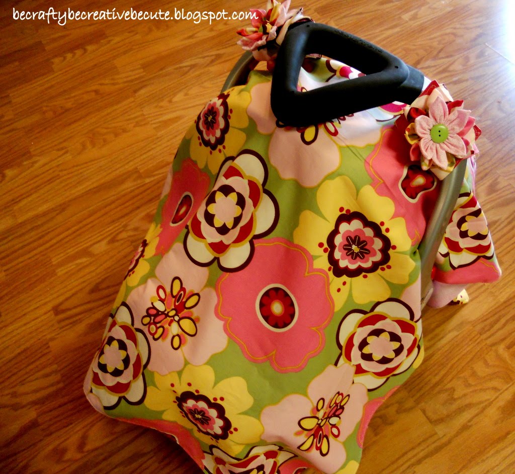 Be Crafty. Be Creative. Be Cute. I {heart} car seat covers!