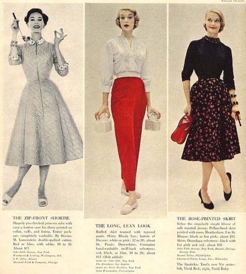Couture by Era Fashion in the 1950's