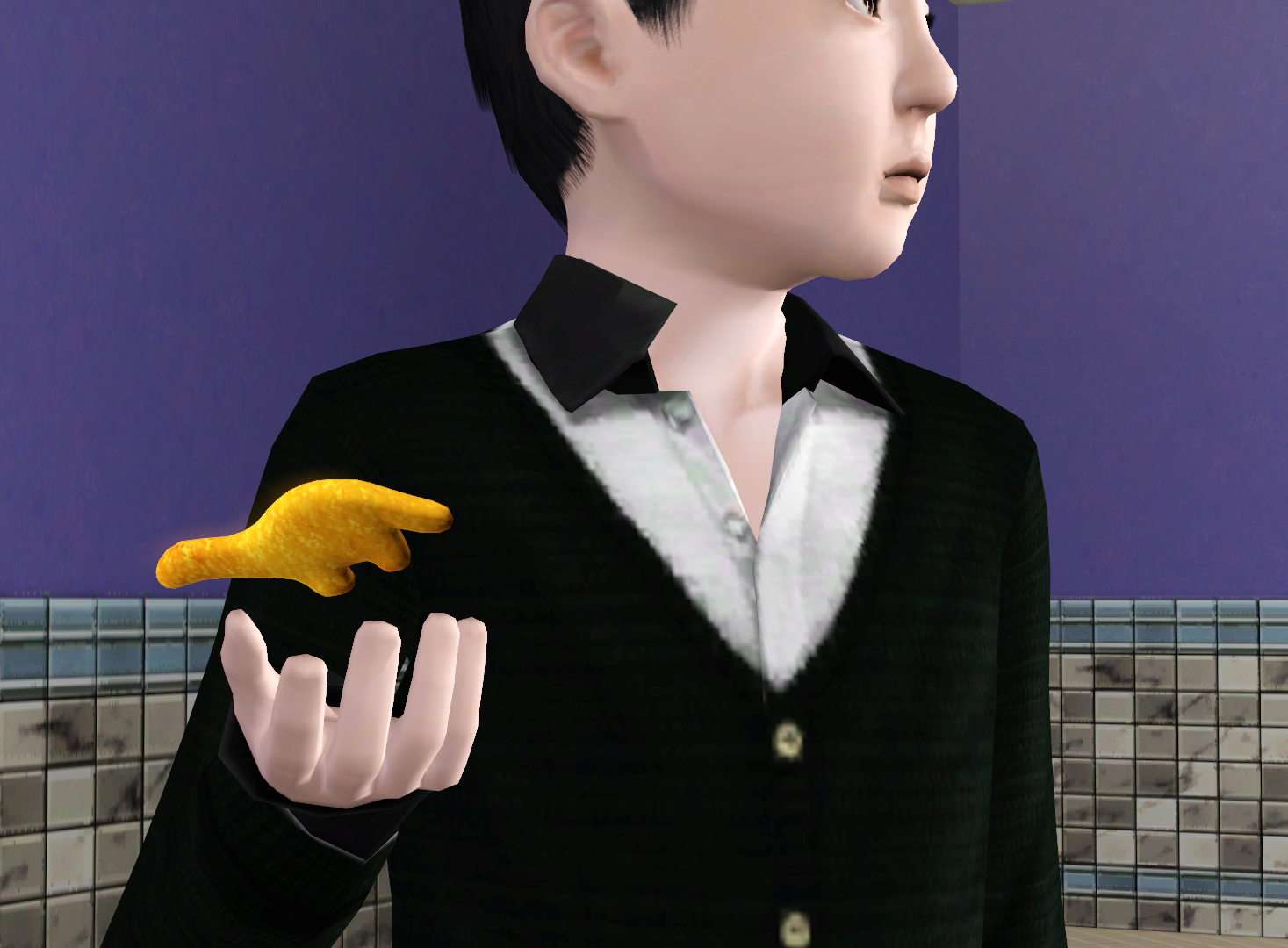 Edible Chicken Nuggets TS3