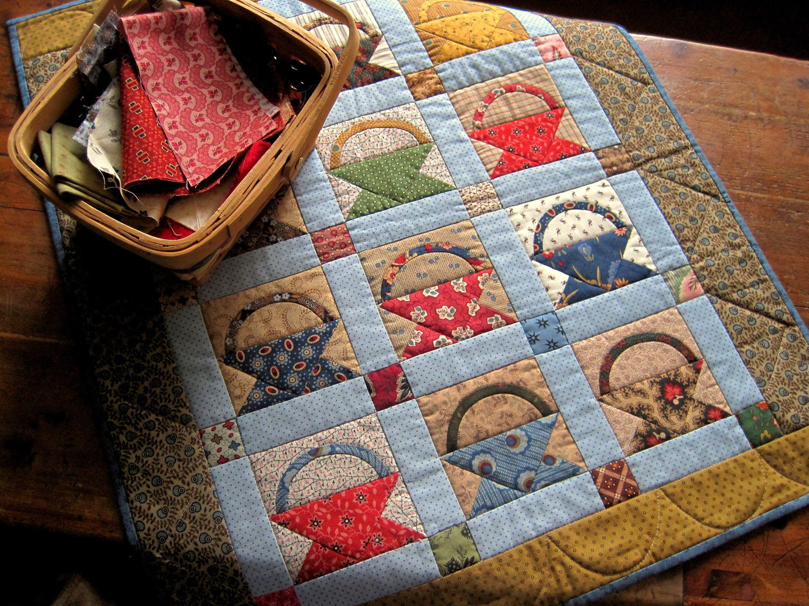 A Sentimental Quilter Cute Little Baskets