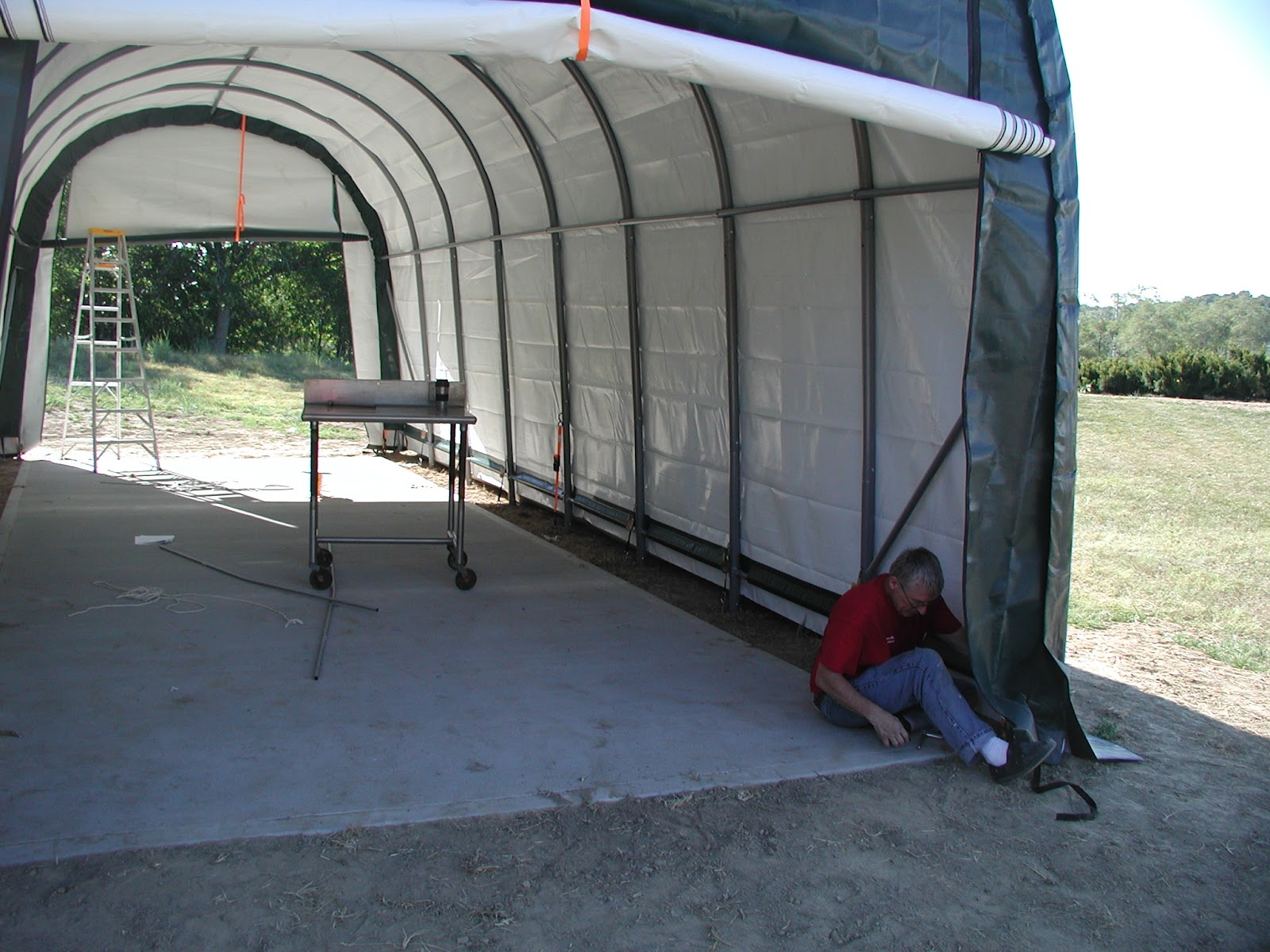 Wally&Sue Shelterlogic 14X12X32 rv shelter