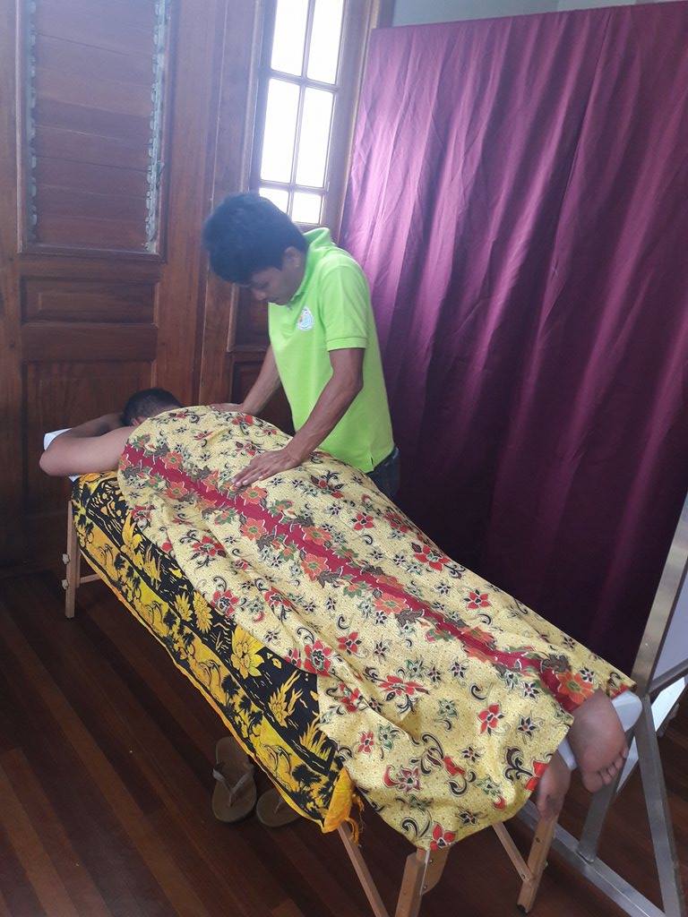2017 Hilot Wellness Massage NC II Training for Senior High School Students