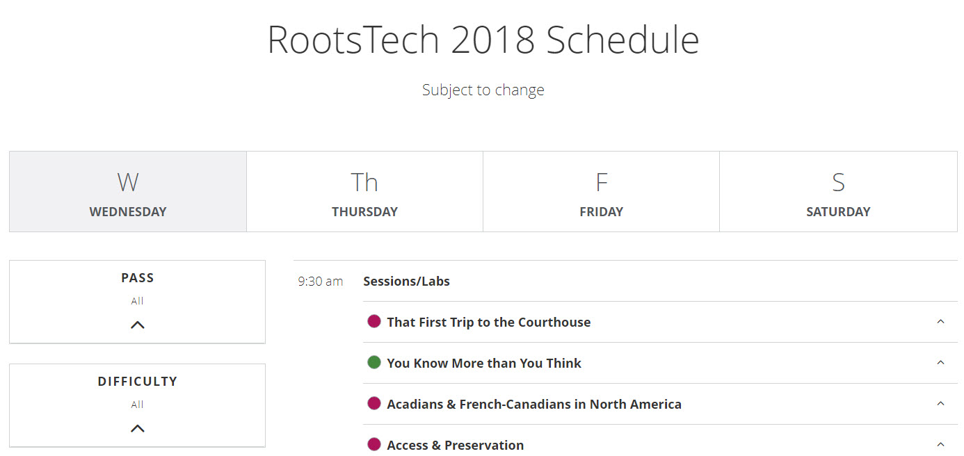 janas genealogy and family history blog awesome news the course schedule planner online