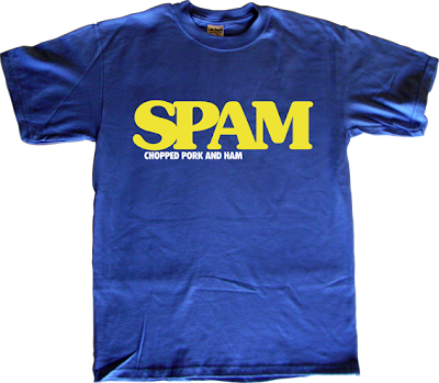 Monty Python spam fun comeback t-shirt ephemeral-t-shirts