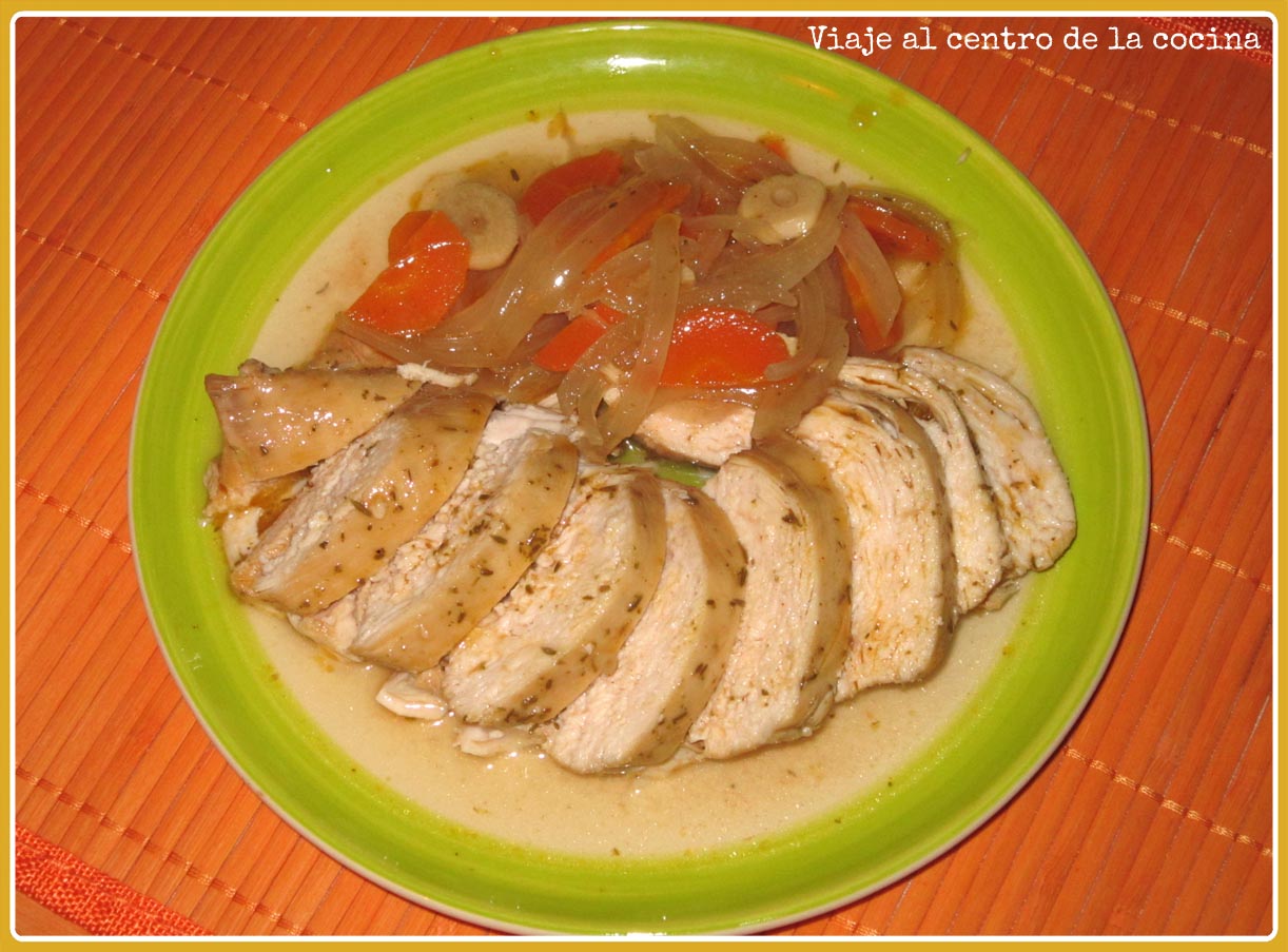 Viaje al centro de la cocina Pollo en escabeche