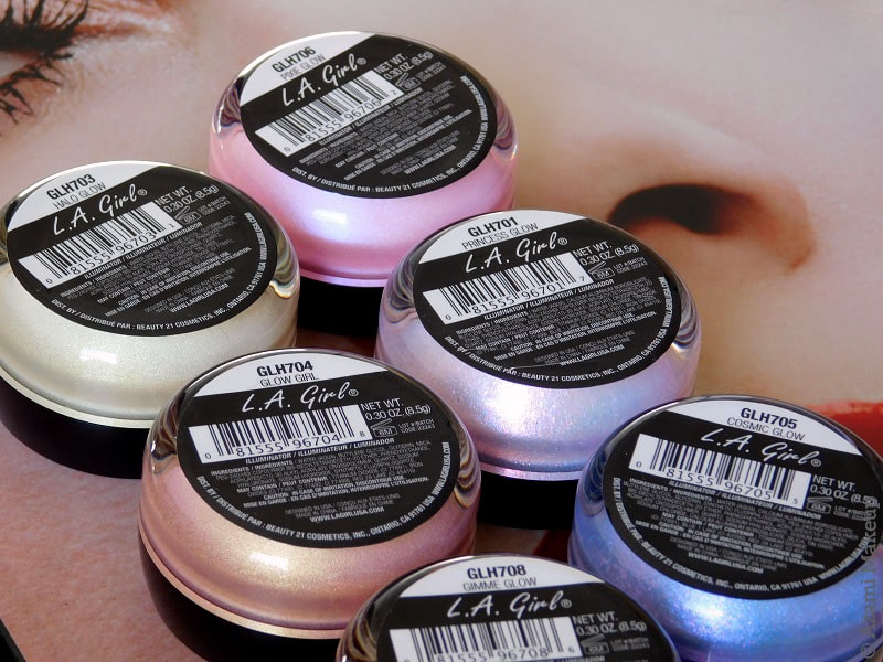L.A. Girl | Glowin' Up Jelly Highlighters - Gel Review & Swatches - Glow Girl - Halo Glow - Cosmic Glow - Princess Glow - Gimme Glow - Pixie Glow - Glow Getter - Glowaholic - Test - Avis - NYX - Inc.Redible - Glitter Highlighter L.A. Girl | Glowin' Up Jelly Highlighters - Gel Review & Swatches - Glow Girl - Halo Glow - Cosmic Glow - Princess Glow - Gimme Glow - Pixie Glow - Glow Getter - Glowaholic - Test - Avis - NYX - Inc.Redible - Glitter Highlighter