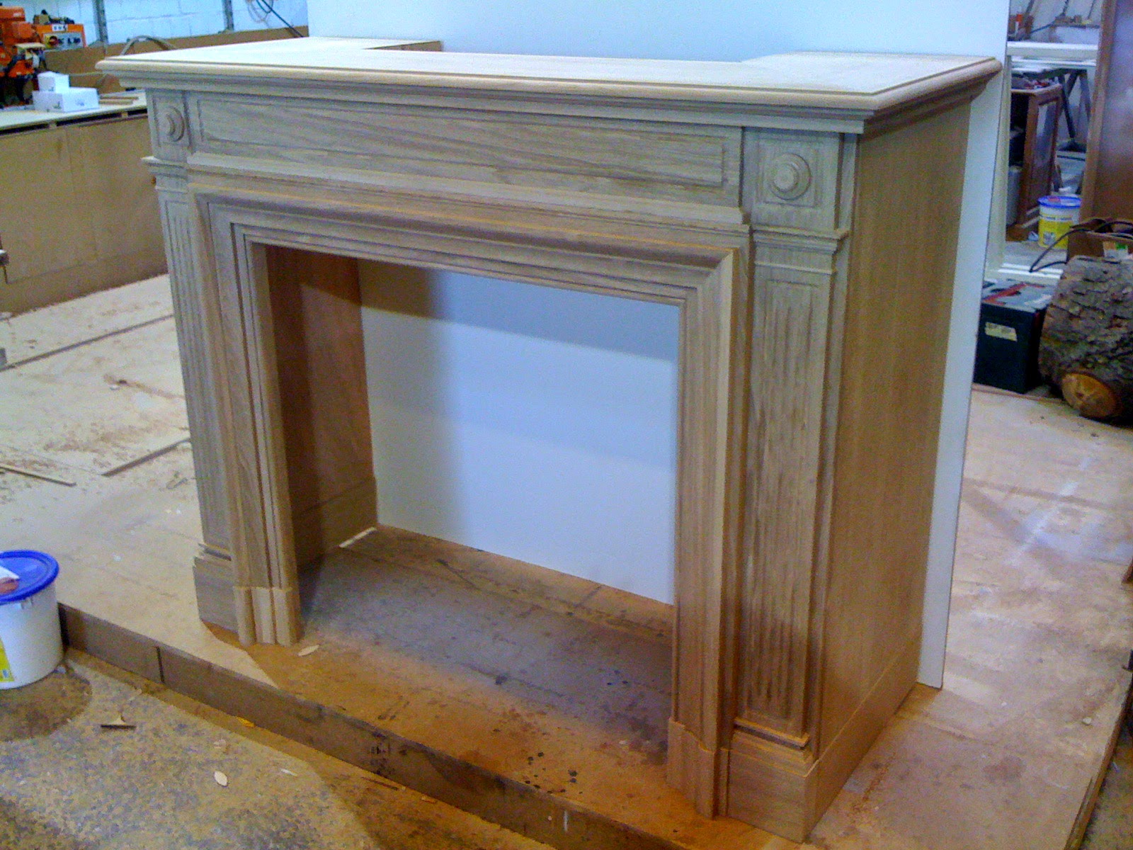 Bois Formes & Espaces Corps de cheminée / Mantelpiece