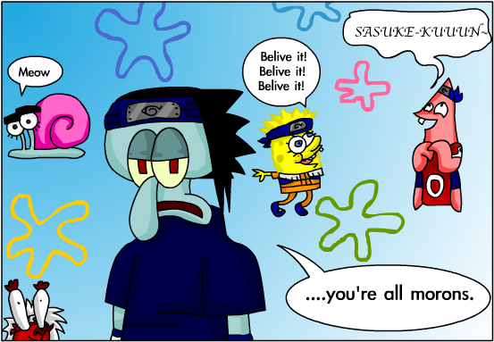 Spongebob X Naruto