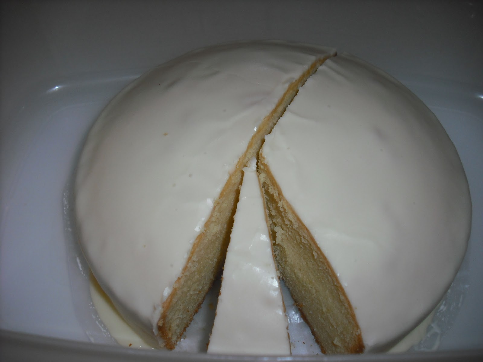 Recipe Marketing Icing Sugar Cake