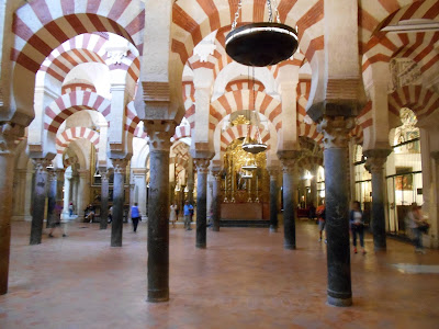 Interior de la Mezquita de Córdoba