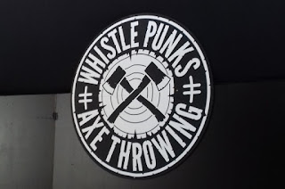 Urban Axe Throwing at Whistle Punks in Manchester