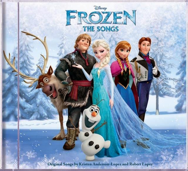 Bonggamom Finds Disney Frozen The Songs CD review and giveaway