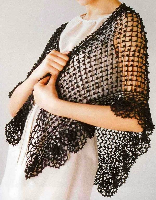 Crochet Shawls: Crochet Lace - Classy Shawl