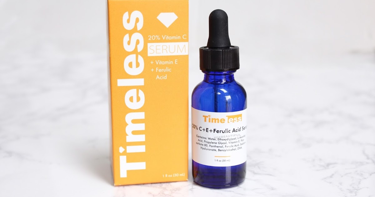 Timeless 20 Vitamin C Serum Review PDXBEAUTIFUL