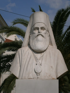 προτομή του Αιμιλιανού Λαζαρίδη στην Θεσσαλονίκη