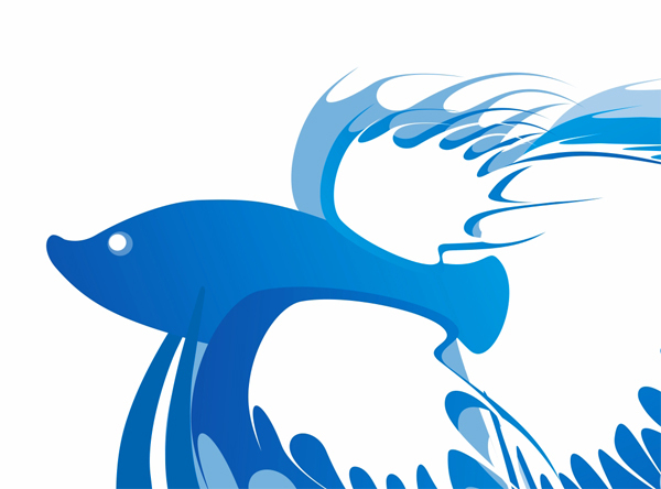 Populer 38 Gambar Ikan Cupang Logo