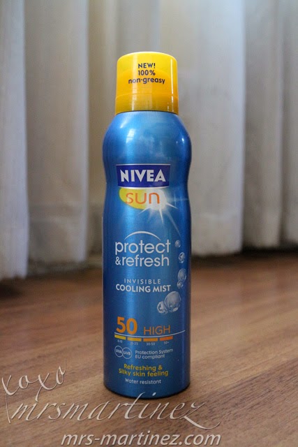 kunst Lionel Green Street binnenkort Nivea Sun Protect and Refresh Invisible Cooling Mist Review - MrsMartinez's  Raves and Rants | A Women's Lifestyle Blog