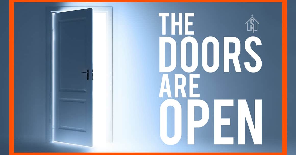 PRAYERS FOR OPEN DOORS.