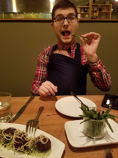 mkt green beans seattle washington out to a fancy dinner babywearing