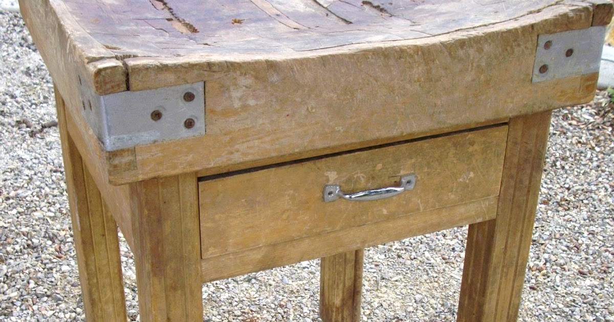 www.didoulabrocante.com: ANCIEN PLOT BILLOT DE BOUCHER table a découper ...