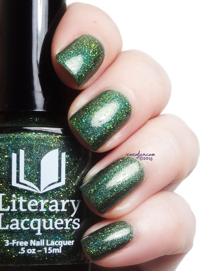xoxoJen's swatch of Literary Lacquers Leaves of Grass
