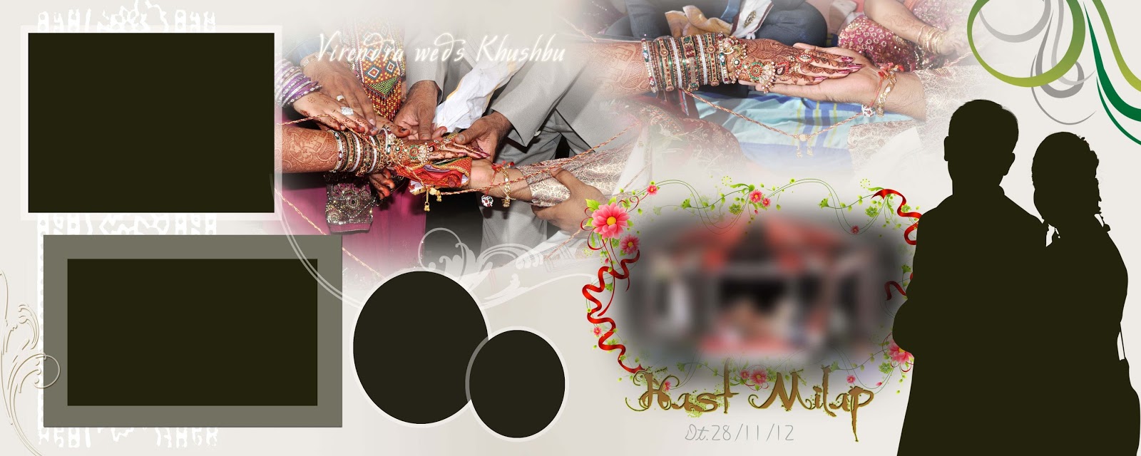  Free Download Wedding Album Psd Templates 12x36 Collection Luckystudio4u