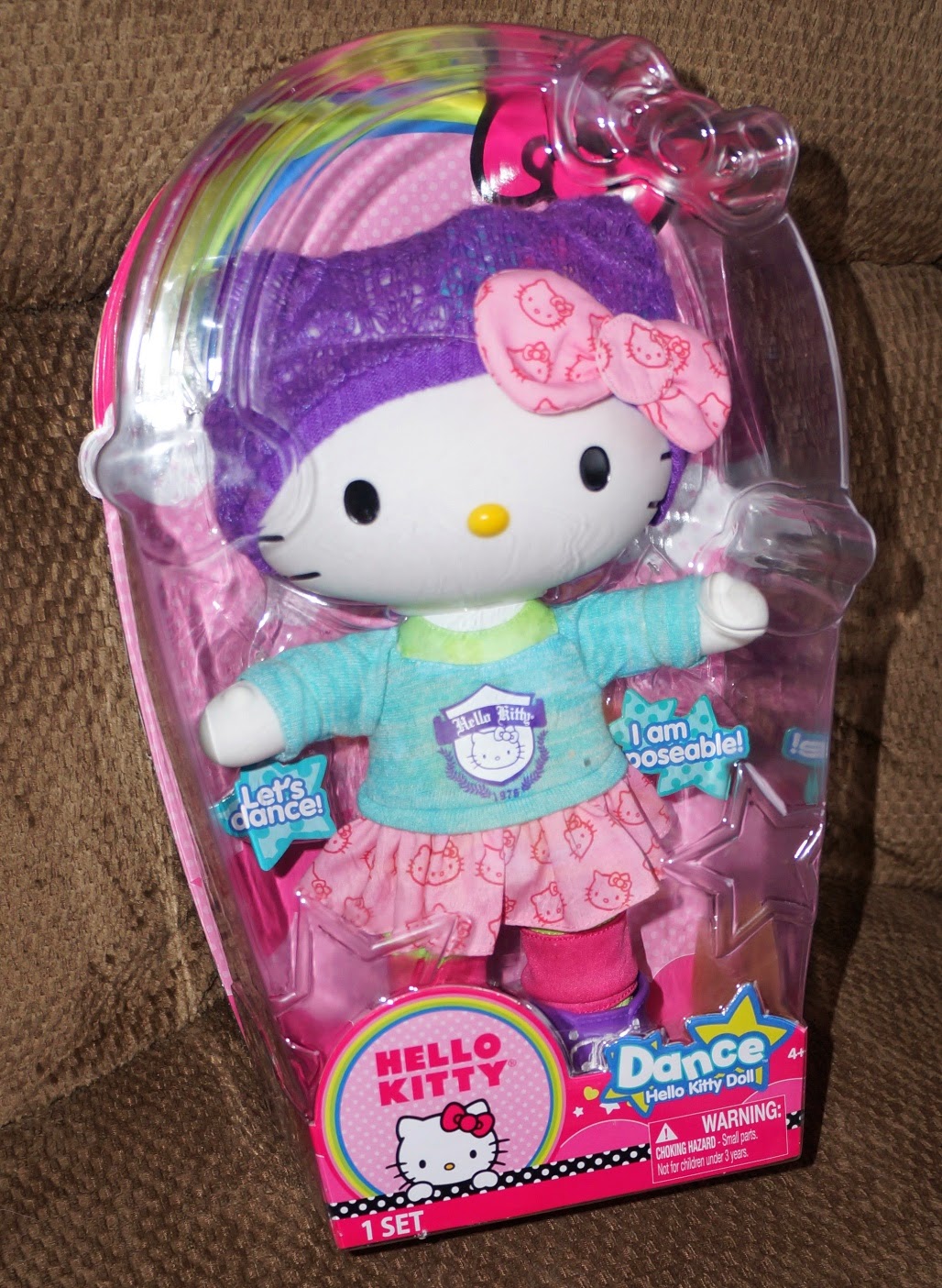 Evan and Lauren's Cool Blog 11/12/13 Hello Kitty Poseable Doll by