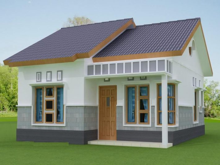 Model2 Rumah Minimalis Sederhana - 15 Contoh Denah Desain Rumah