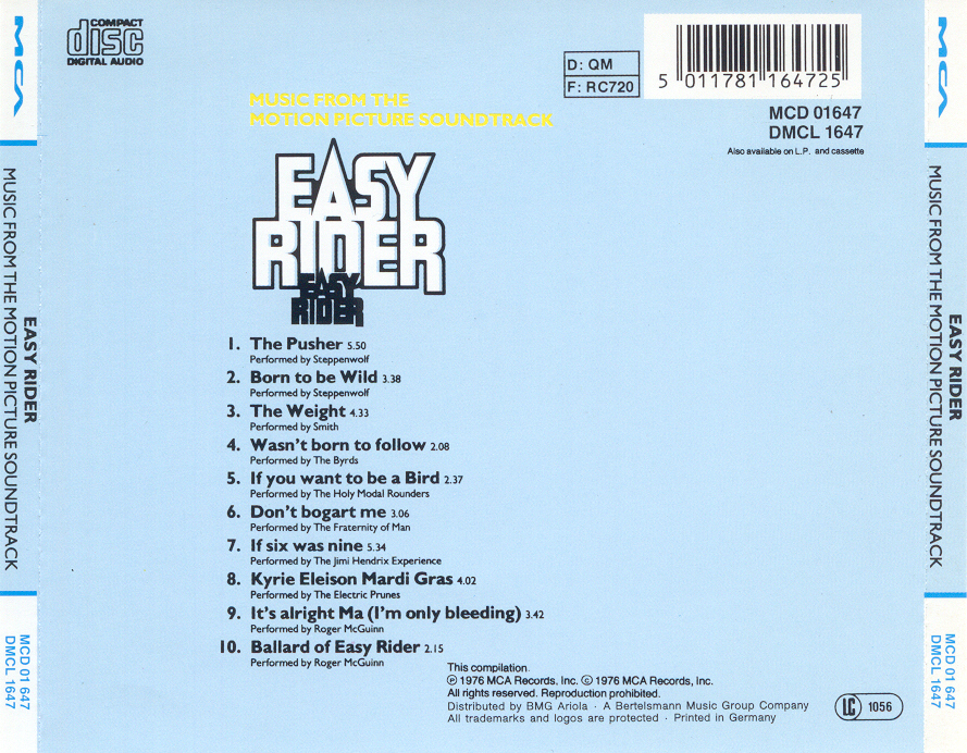 Born soundtrack. Компакт-диск OST easy Rider. Easy Rider (Music from the Soundtrack). Easy Riders журнал. Pusher трилогия обложки.