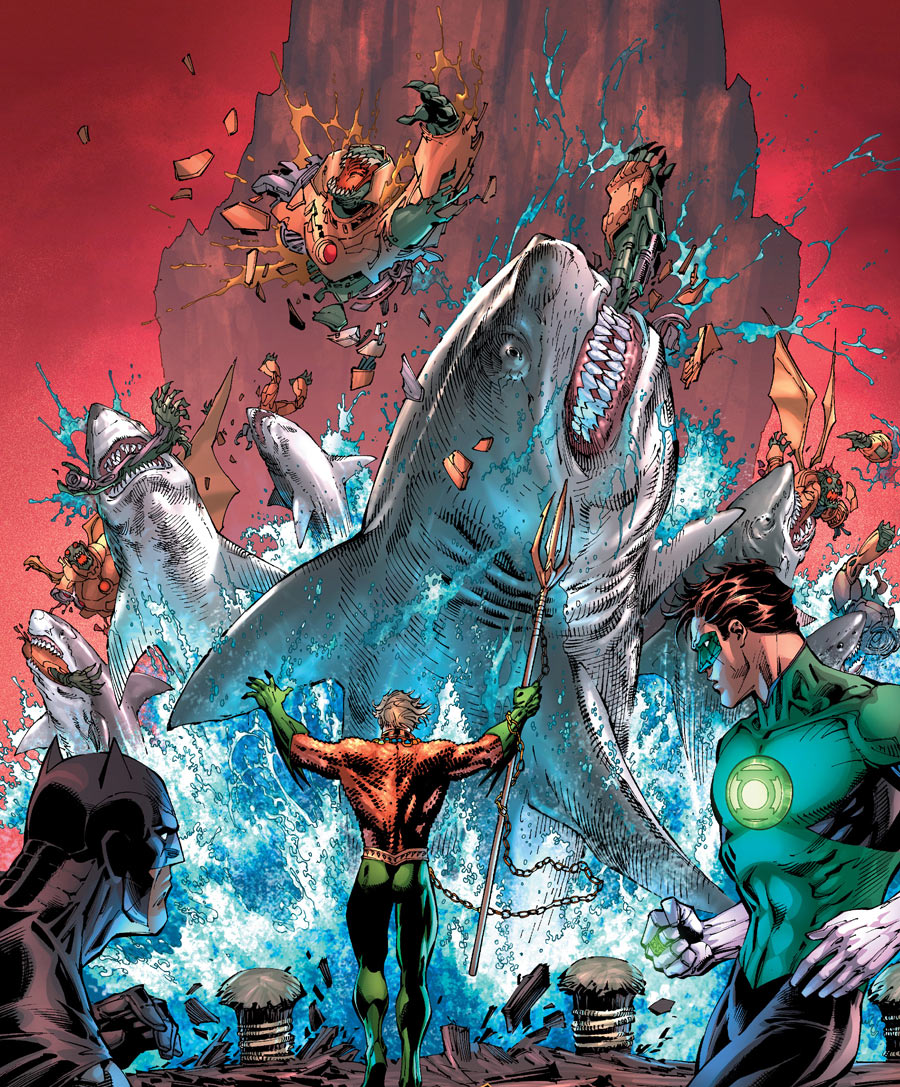Fully Integrated Geeks: New 52 Year 0.5: Justice League
 Justice League Aquaman New 52