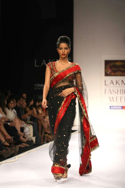 The Saree Blog: Preeti S Kapoor at Lakme Fashion Week 2011