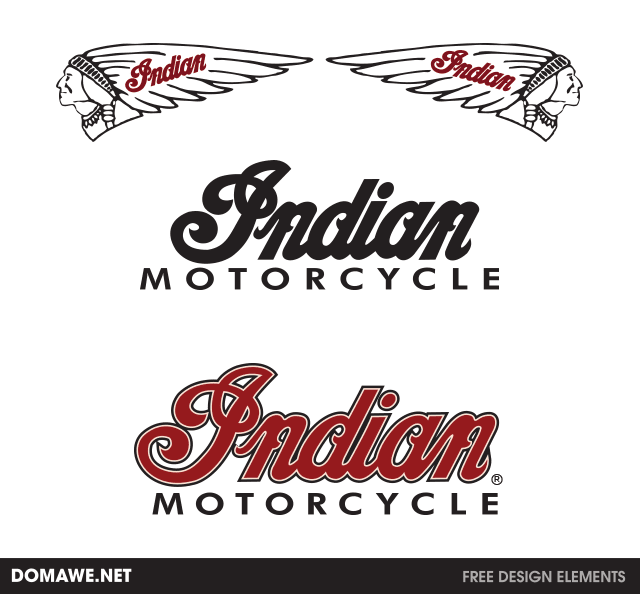 DOMAWE.net: Indian Motorcycle - Free Logo Vector