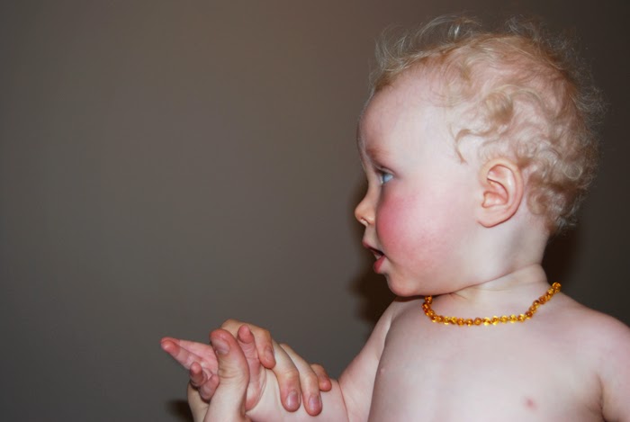 amber pumpkin teething