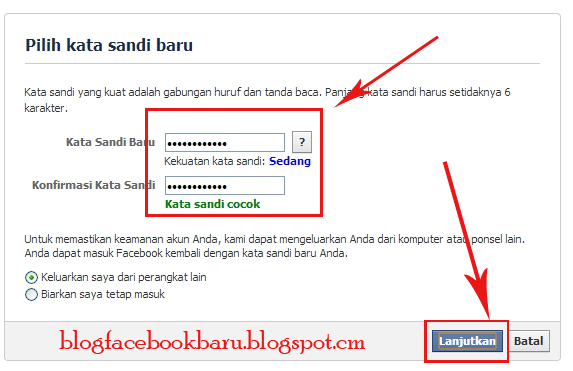 Cara Masuk Facebook Jika Lupa Kata sandi / password Facebook