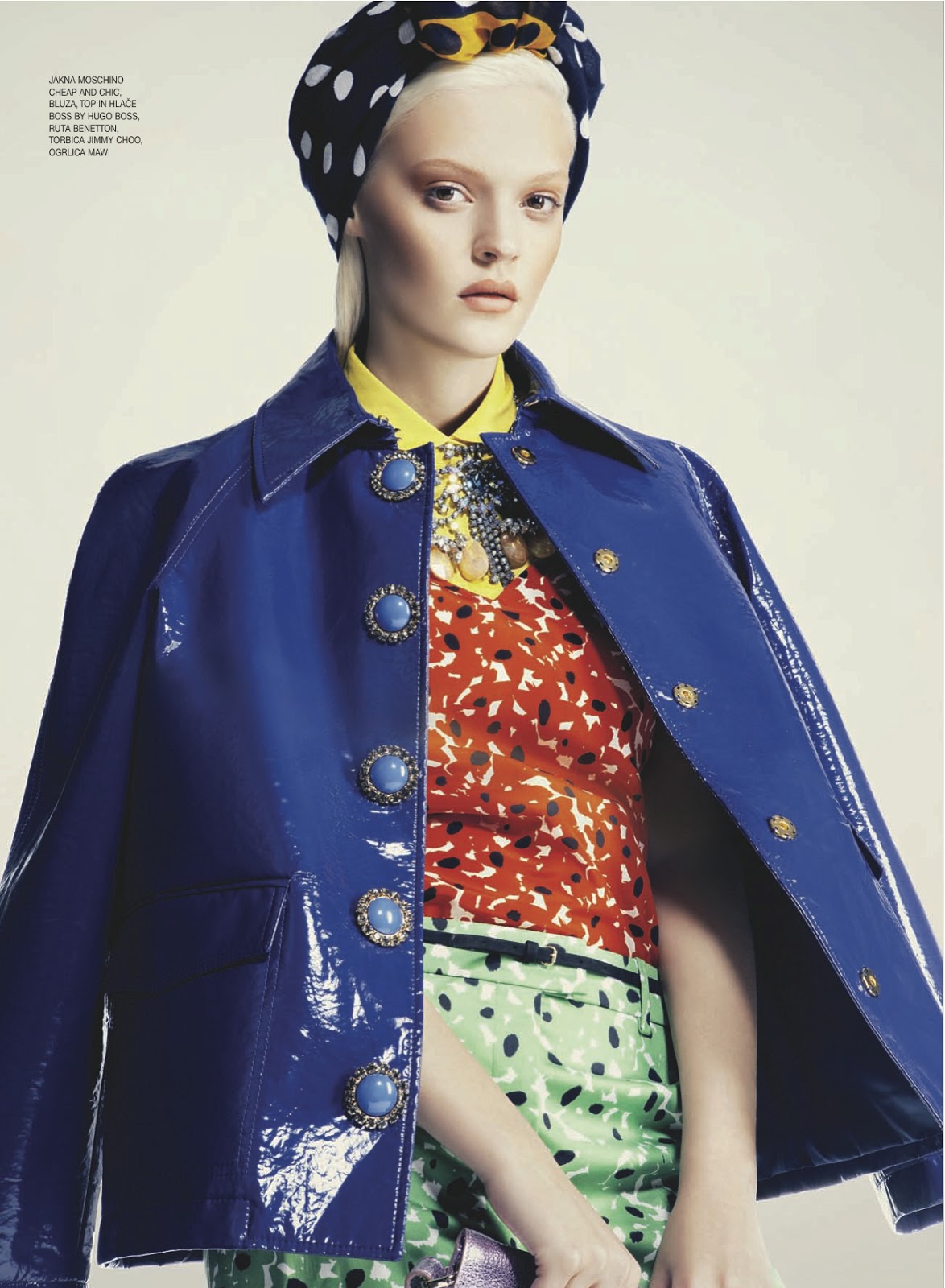 it girl: marina streb by jenny brough for gloss slovenia june 2013 ...