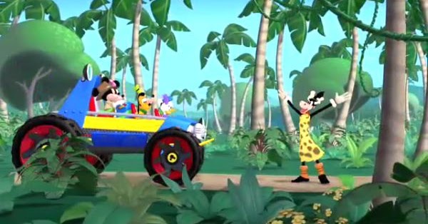 Watch: Jungle gal Clarabelle Clubhouse