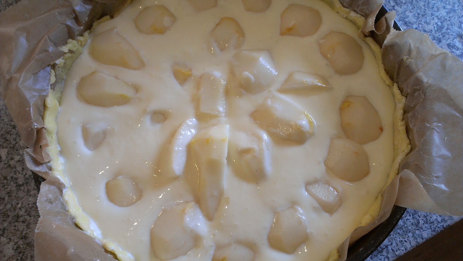 Saftiger Birnenkuchen