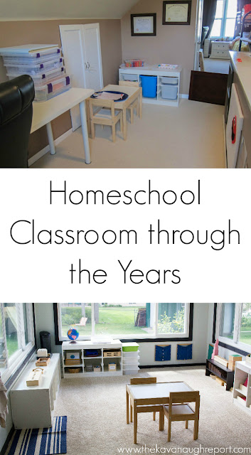 Evolution of Our Homeschool Classroom 